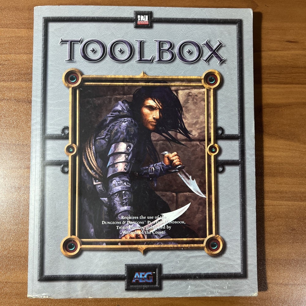Dungeons & Dragons Toolbox D20 System Paperback Reference Guide Book Alderac E