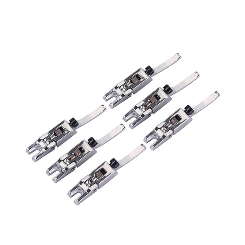 6Pcs Double Locking System Tremolo Bridge Saddles for Precise String Tuning