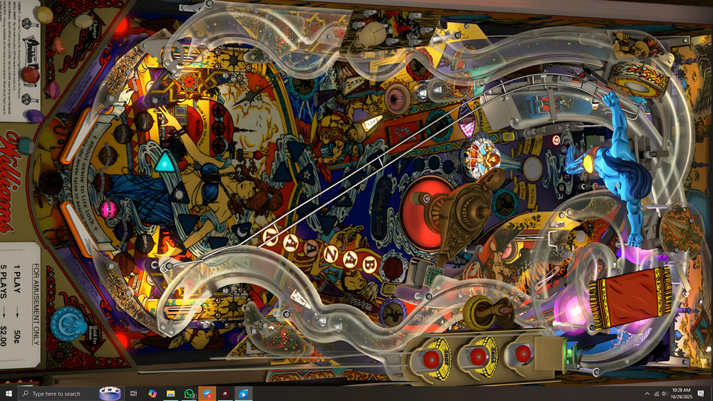 Pinball & Arcade Vertical dual screen