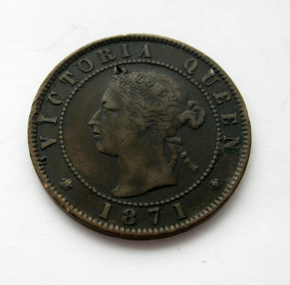 1871 Prince Edward Island One Cent