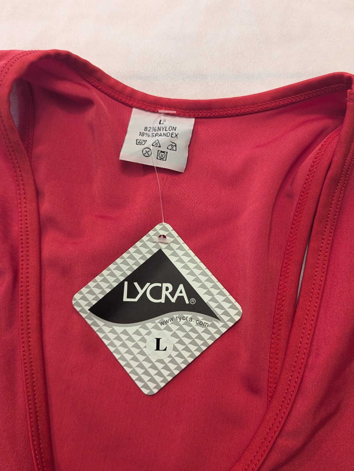 Lycra Singlet-Lifting/MMA Size Large Color: Red NWT