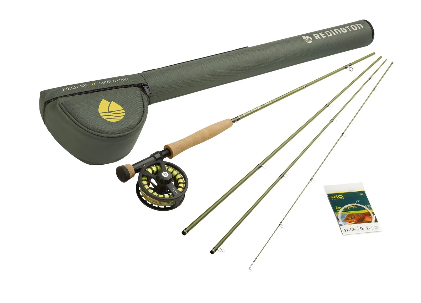 Redington Field kit - Euro Nymph 3100-4 - 10'0" 3wt, 4pc Outfit - DISCONTINUED