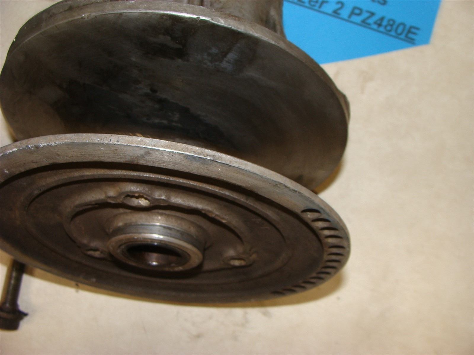 1992 YAMAHA PHAZER 2 II PZ480e primary clutch w bolt belt drive torque cvt