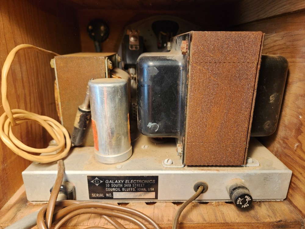 Rare Galaxy Electronics Tube Amplifier? Speaker Amp.