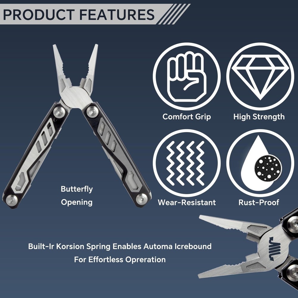 Side Storage Compartment Accessories, PT420-35240 Multitool with Bracket & Sh...