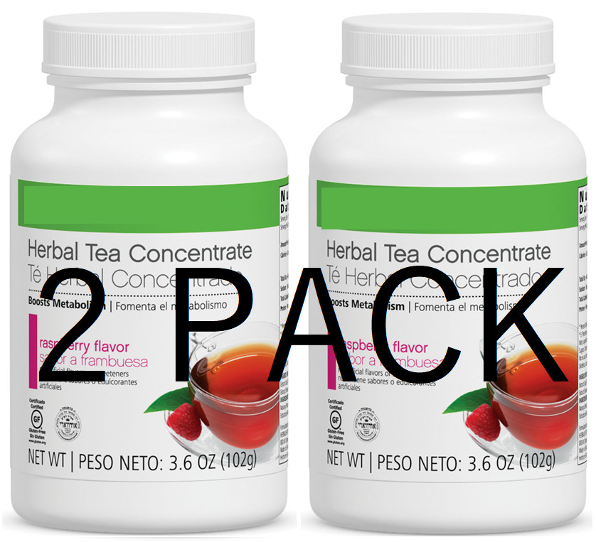 2 PACK Tea Concentrate 3.6oz RASPBERRY Flavor