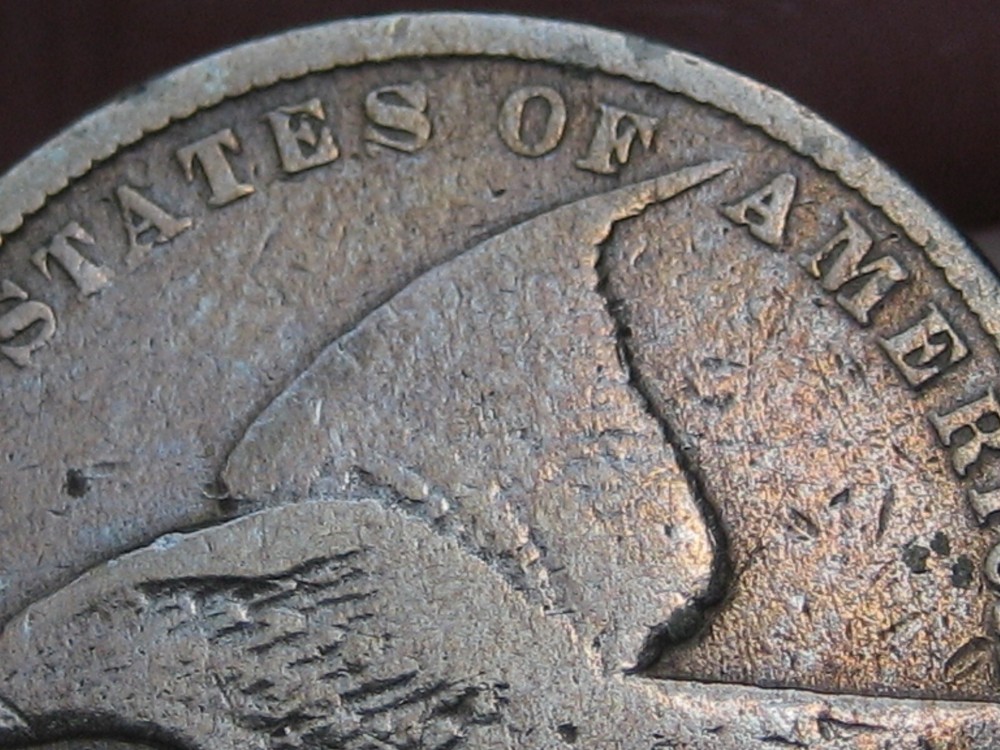 1858 Flying Eagle Penny Cent- Small Letters, Fine Details