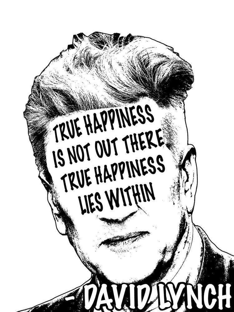 David Lynch Quoted Stickers