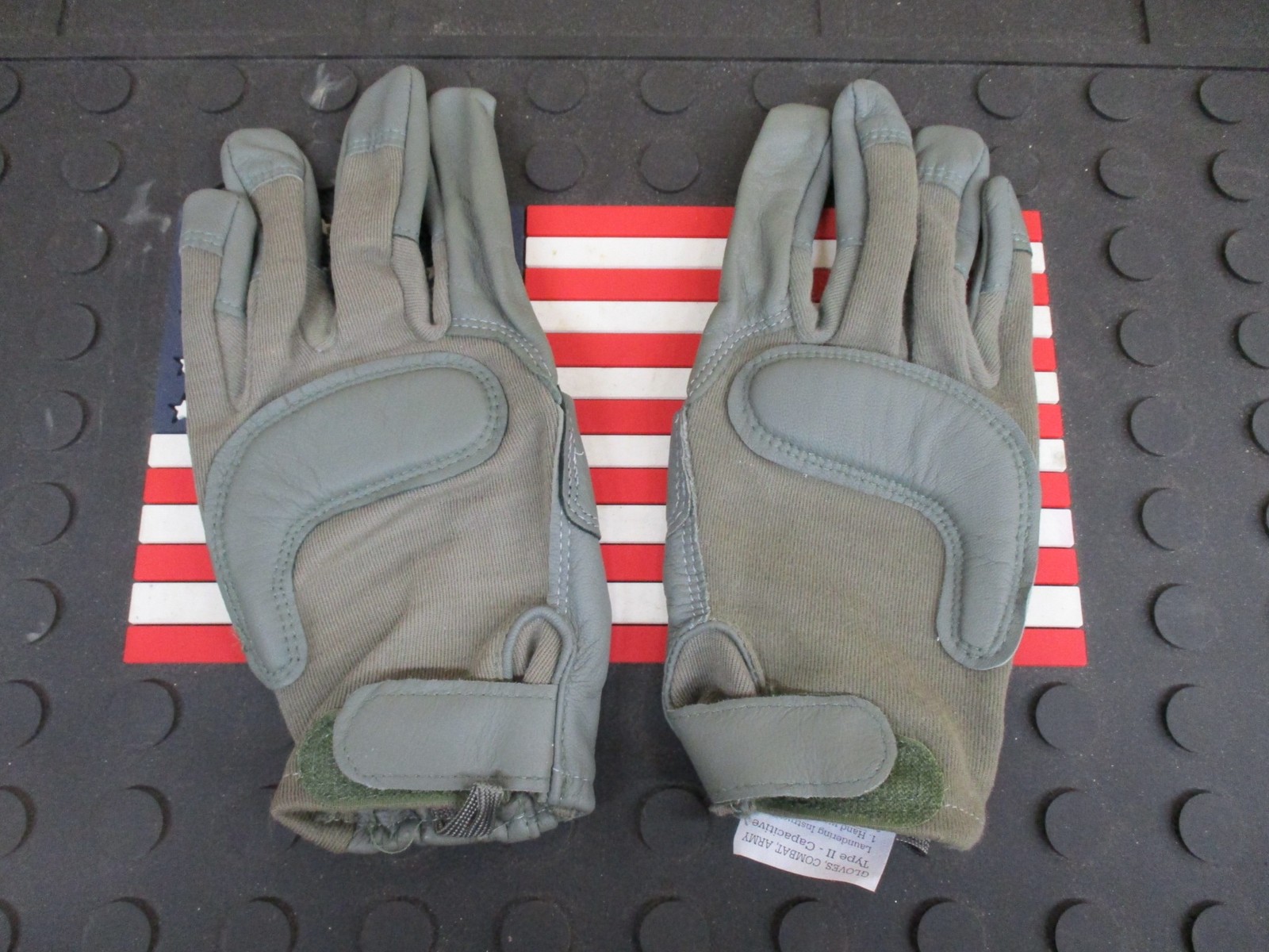 NEW US ARMY COMBAT GLOVE CUT/FIRE RESISTANT SMALL FOLIAGE HATCH HWI TYPE II