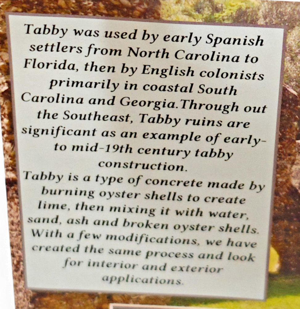 Tabby Concrete Block Sample – Authentic Oyster Shell Construction Display