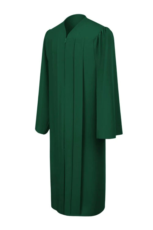Matte Hunter High School/Bachelor Graduation Gown