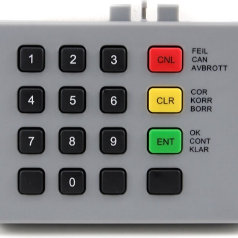 NCR ATM Front Service Interface Keyboard 009-0023185
