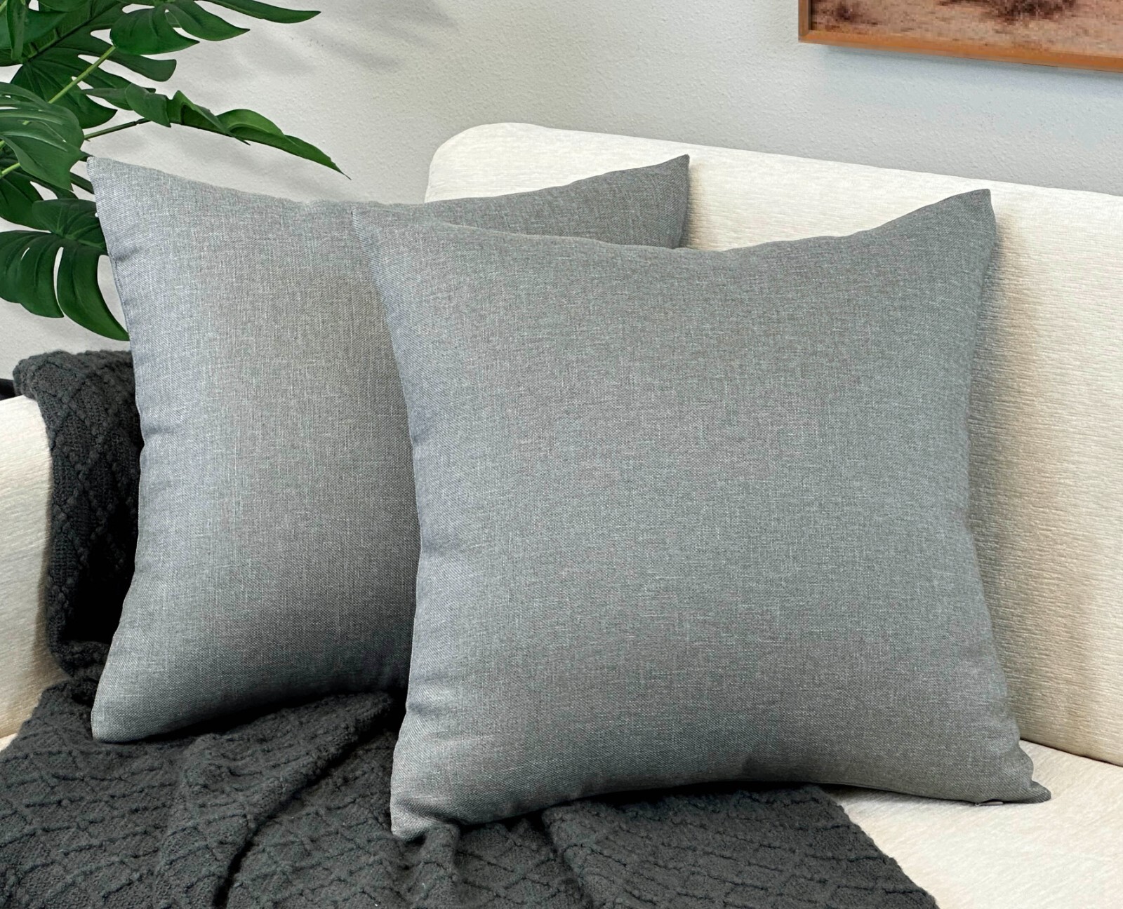 Aiking Home ( 2 Pack ) 18" x 18" Cozy Decorative Throw Pillow Covers