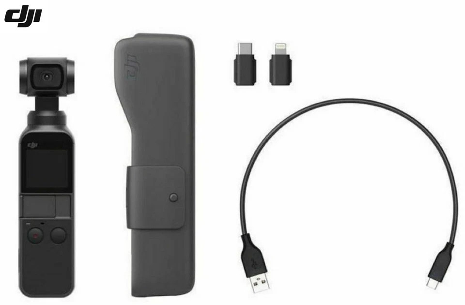 DJI Osmo Pocket Handheld 3-Axis Gimbal Stabilizer with integrated Camera 99%NEW
