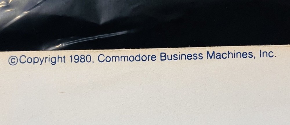 Vintage Commodore BASIC 4.0 Manual Update Errata Sheet, 1980, Part: 320963, Rare