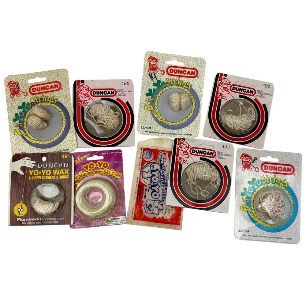 Vintage Yo-Yo Duncan string lot NOS