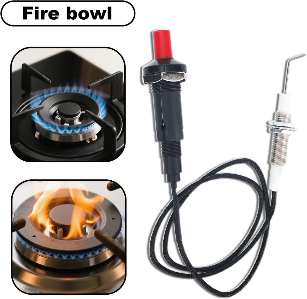 2pcs Propane Push Button Piezo Igniter, Grill Ignition Replacement with...