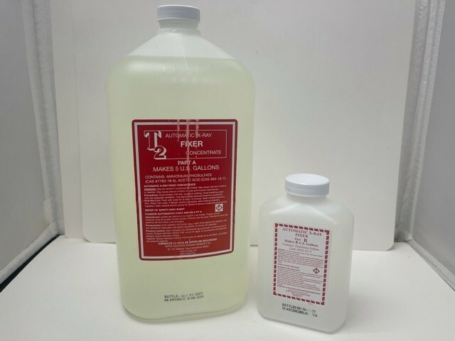 X-ray Developer & Fixer Concentrate Combo-Case-Pak, 5 Gallons Each 4010D-4010F