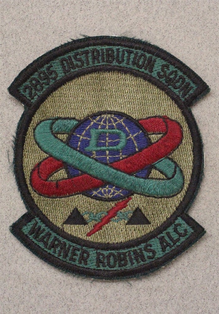 USAF Air Force Patch: 2895th Distribution Squadron - subdued 4029