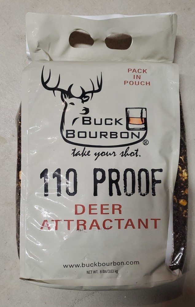 Buck Bourbon Deer Attractant 8lbs 110 Proof