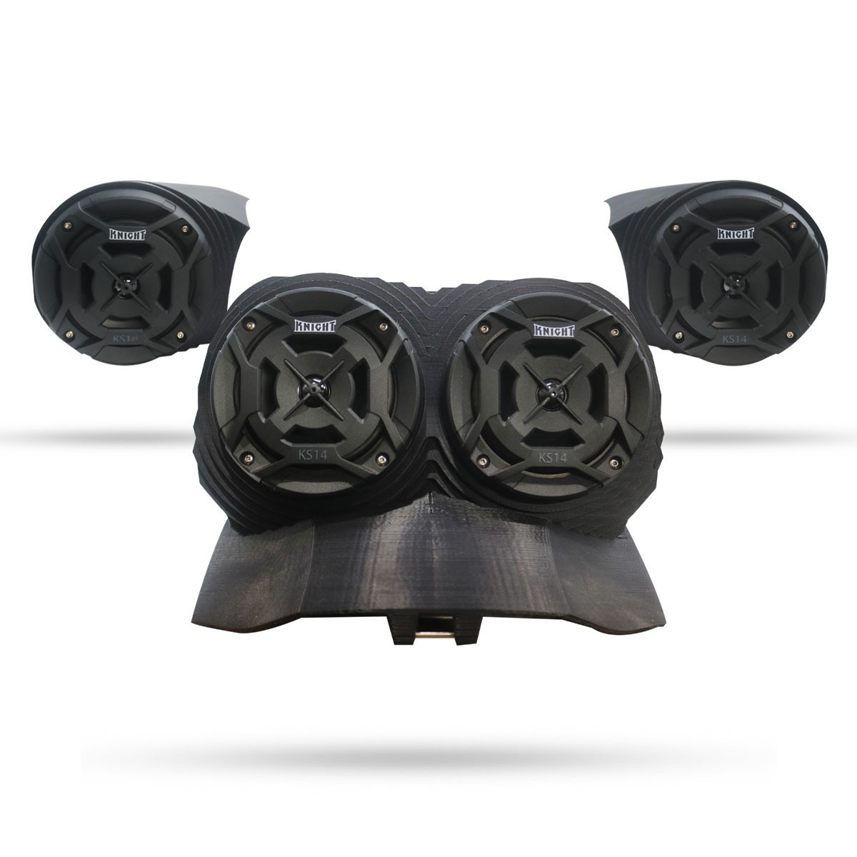 Can-Am Ryker Quadzilla, Double 4" Hood Speaker, 4" Side Pod Speakers