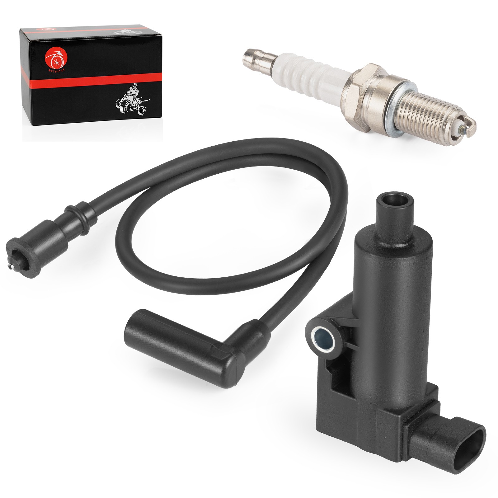 Ignition Coil Cable Wire Spark Plug Kit For Hisun 500 UTV MSU Massimo Cub Cadet