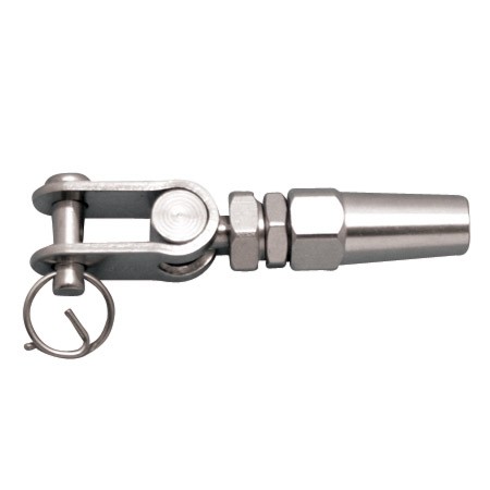 STAINLESS QUICK ATTACH TOGGLE MECHANICAL FITTING, 5/16" X 3/16", 316 SS