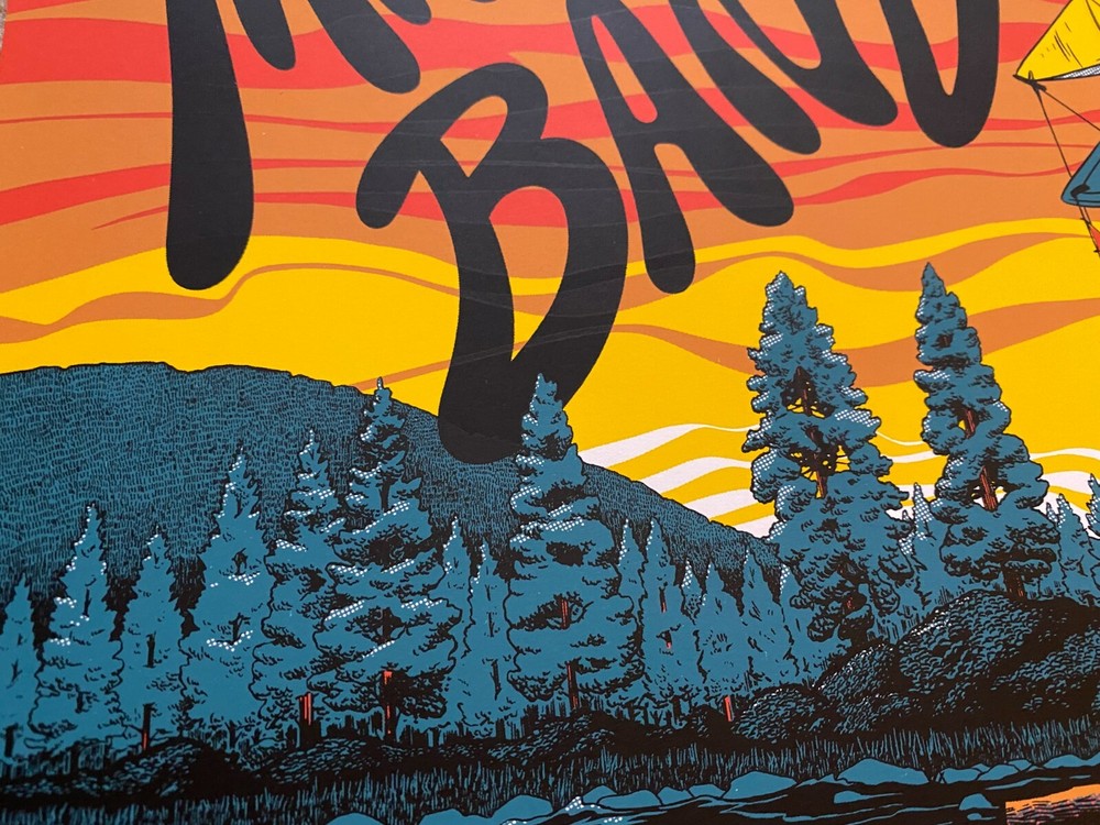 Dave Matthews Band Poster Les Schwab Amphitheatre Bend, OR 9/8/21