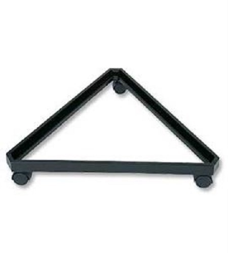 Gridwall Grid Wall Triangle Triangler Display Base Casters Rolling Black 24"