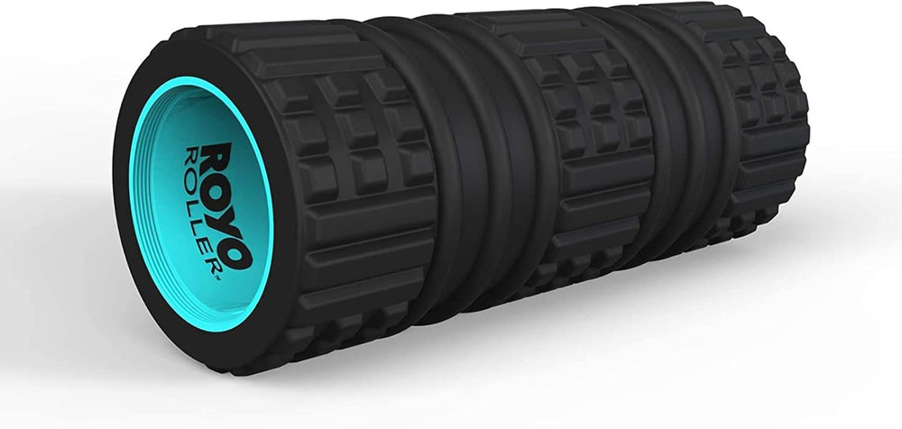 ROYO Foam Roller - 15 In. Adjustable Length, Medium Density Deep Tissue Massager