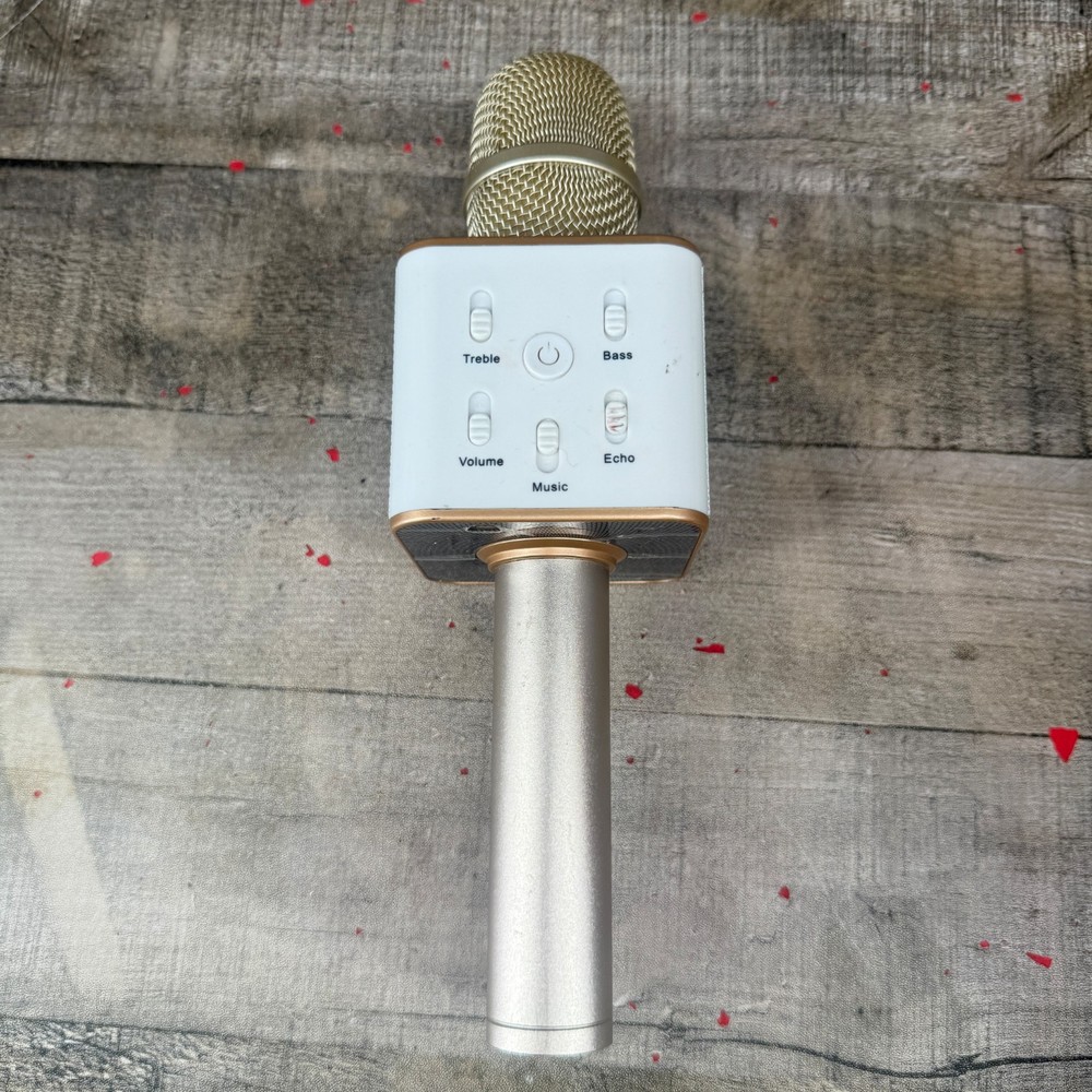 Bluetooth Microphone Karaoke Wireless Q7 Works