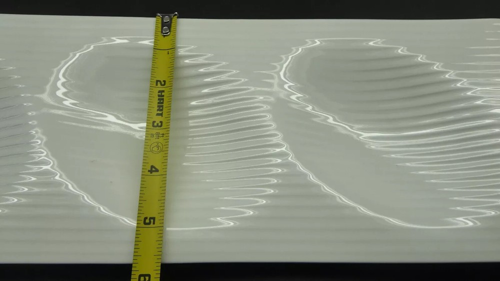 Fortessa Dinnerware 3 section Appetizer Sampler Serving Platter Bone China ~New!
