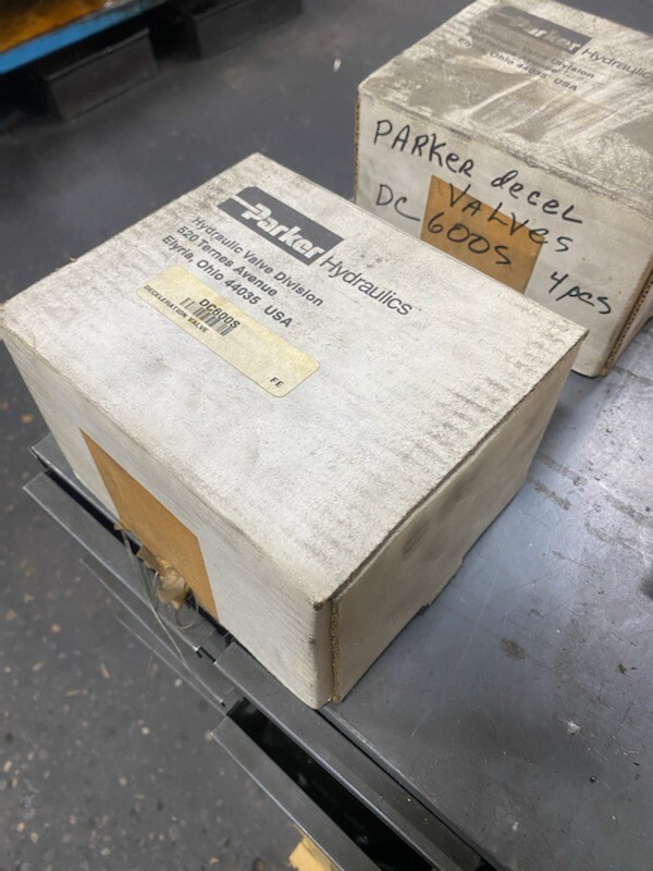 Parker DC600S deceleration valve