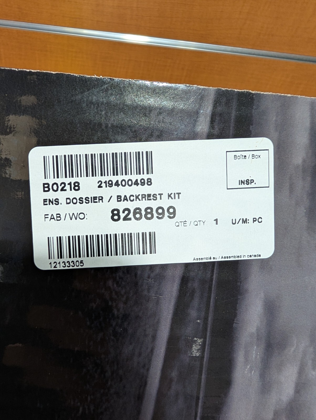 Can-Am Spyder F3 New OEM Detachable Driver Backrest for All models 219400498