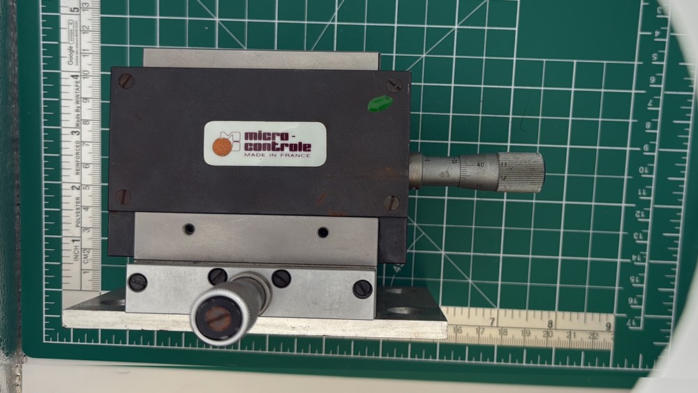 Micro-Controle Linear Lab Jack Micrometer XZ Stage