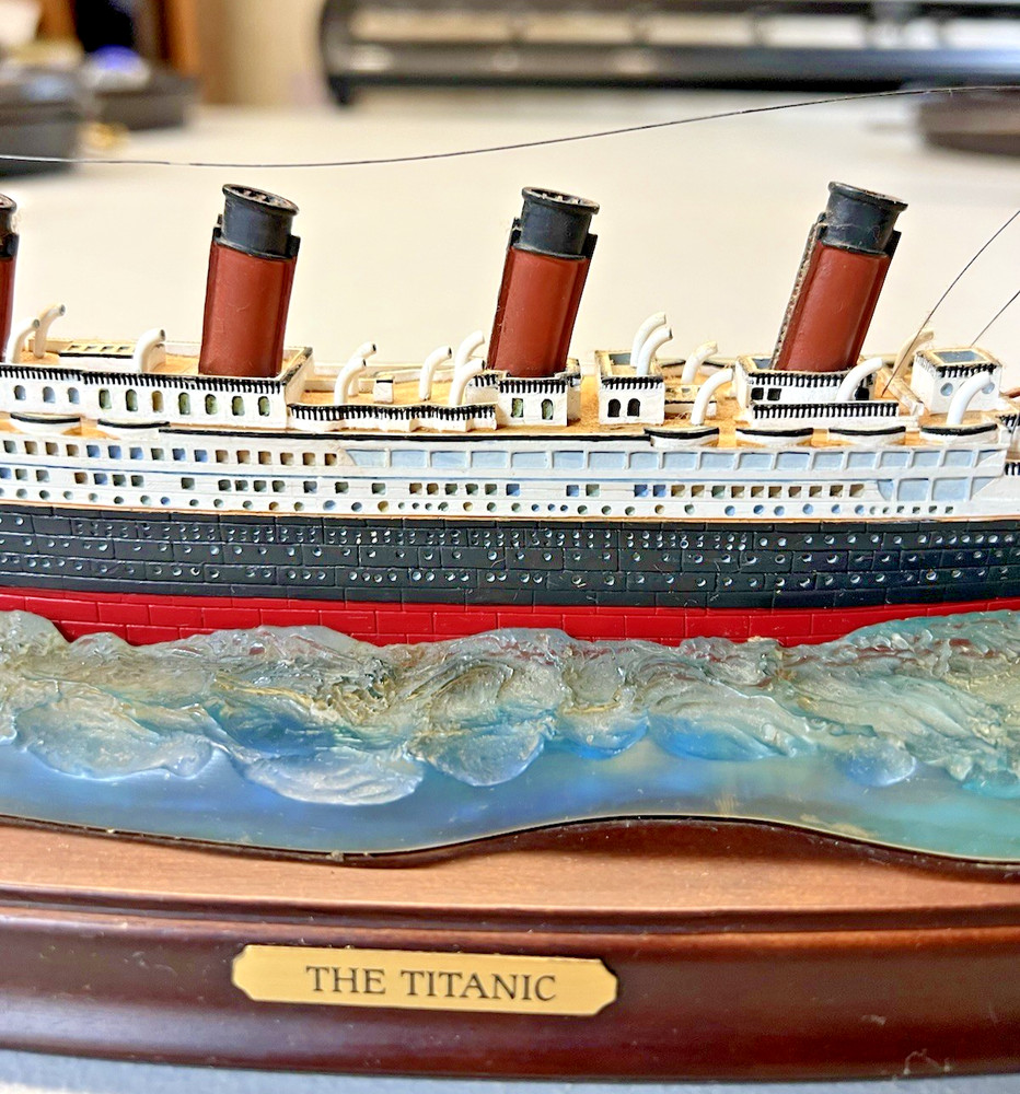 Danbury Mint The Titanic Model Ship