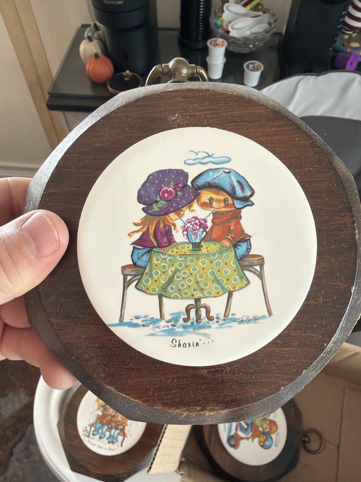 Jerry Schultz Co. Handcrafted Wood Friendship Plaques Set, Hanging Wall Decor