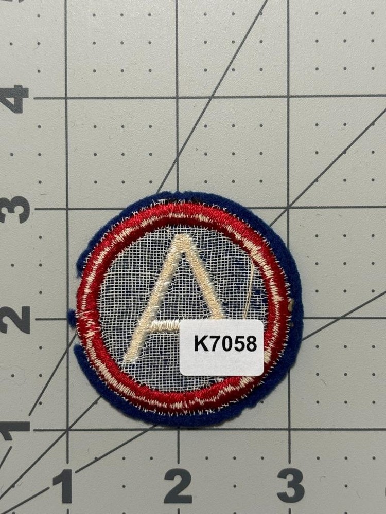 WW 1 Occupation US Army 3rd Army Patch Inv# K7058