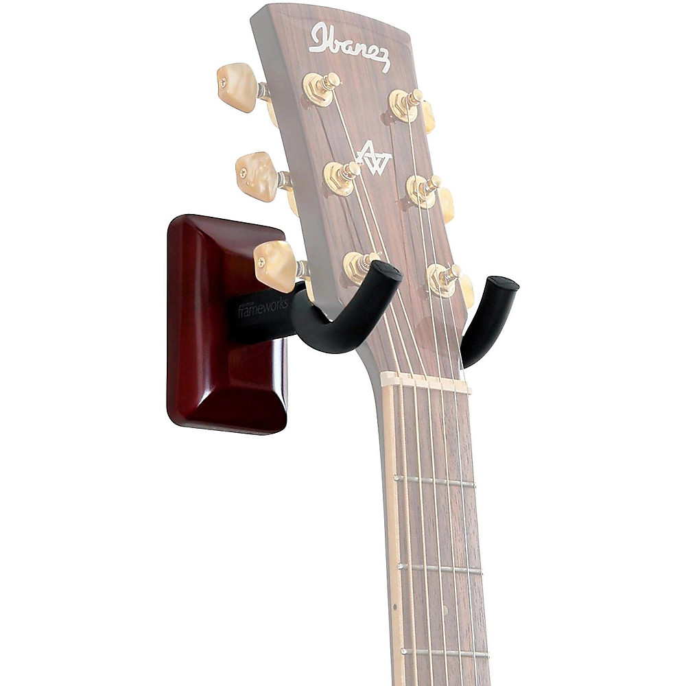 Gator Wall Mount Guitar Hanger Cherry
