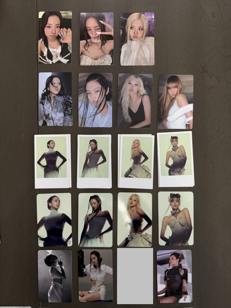 BLACKPINK DEADLINE Pre-order Benefit Photocards POBs