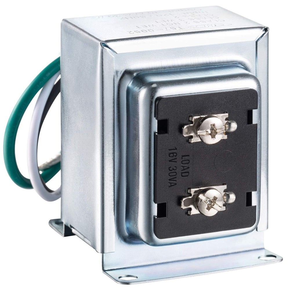 Maxdot 1 Pack Doorbell Transformer 16V 30VA Compatible W/Ring