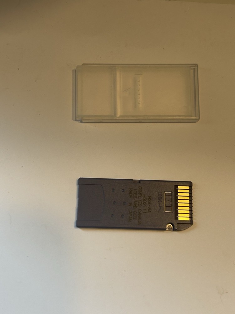 Genuine Sony Memory Stick 8MB MSA-8A Camera Memory Card