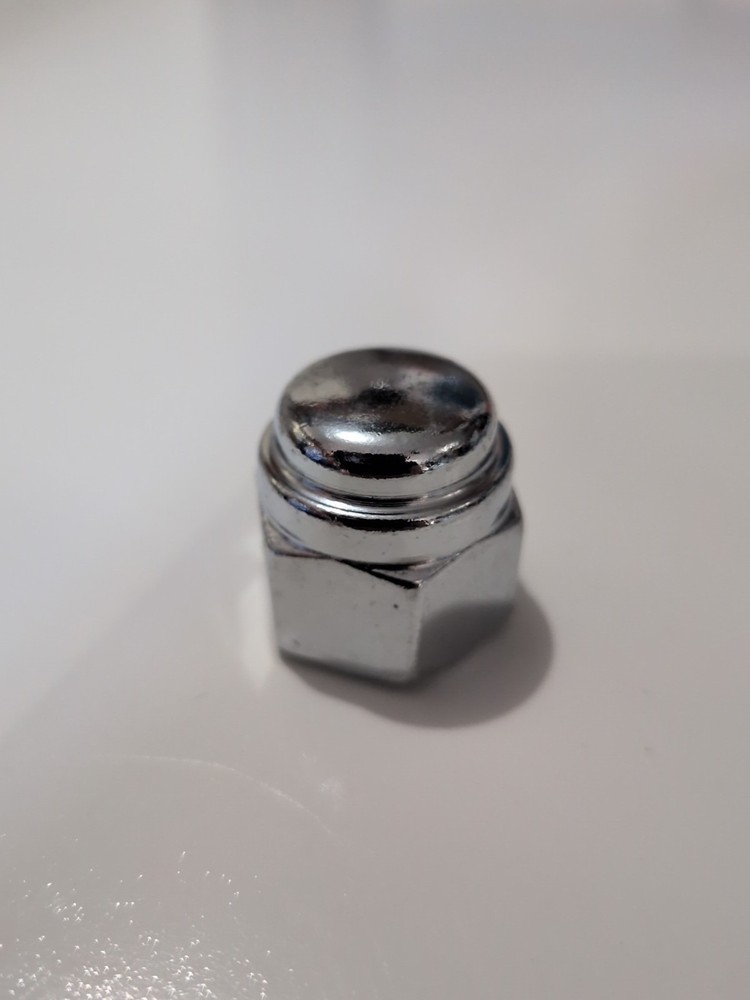 Chrome Flat Acorn Cap Nut 1/2-20