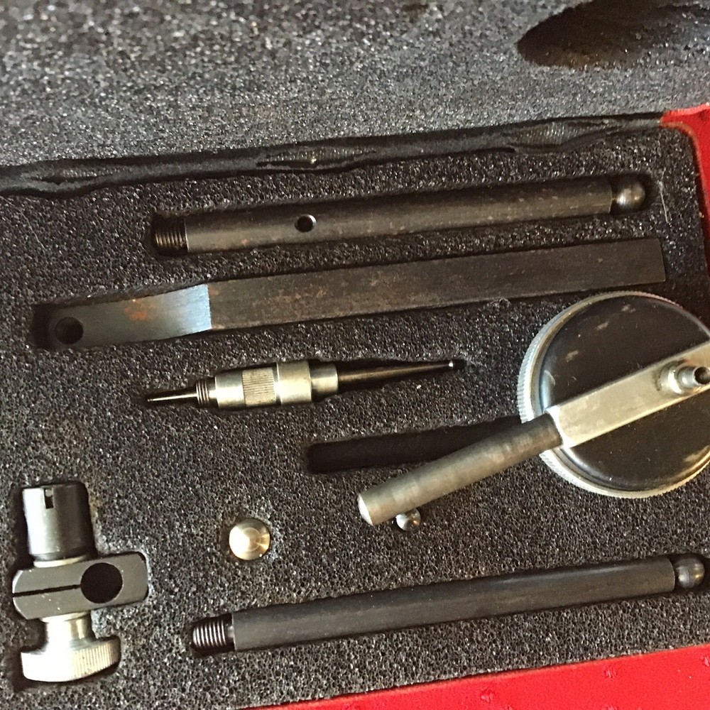 Central Tool Co 6400 Clamp Type Dial Indicator Set, Made in USA