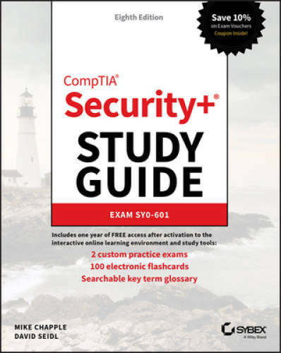 CompTIA Security+ Study Guide: Exam SY0-601 - Paperback By Chapple, Mike - GOOD