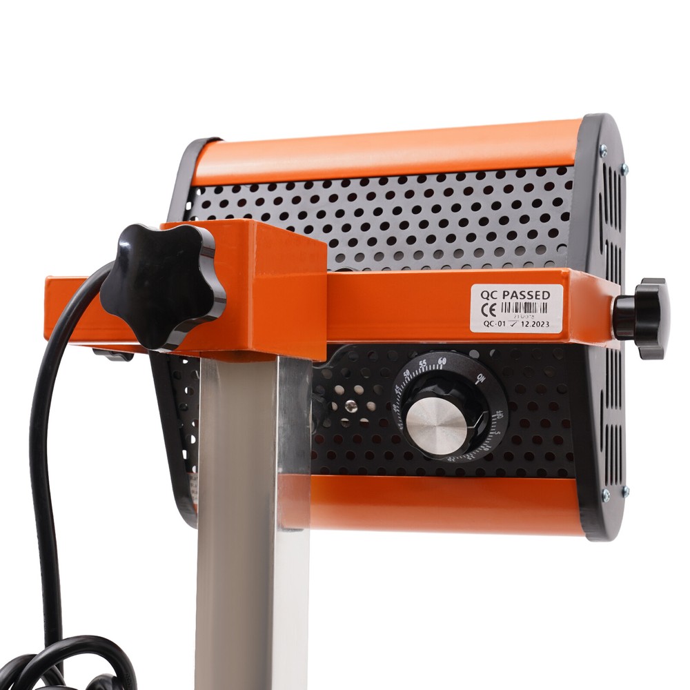 800W Infrared Paint Curing Lamp with Adjustable Height & Timer