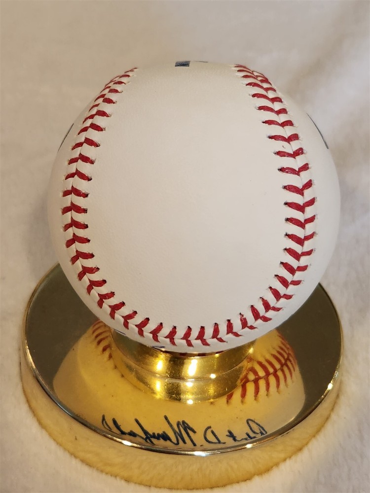ROBERT MANFRED signed OML baseball JSA COA MLB COMMISSIONER