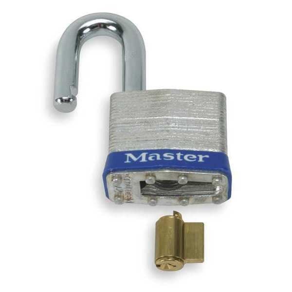 Master Lock 6850Lj Padlock, Keyed Different, Long Shackle, Rectangular Brass