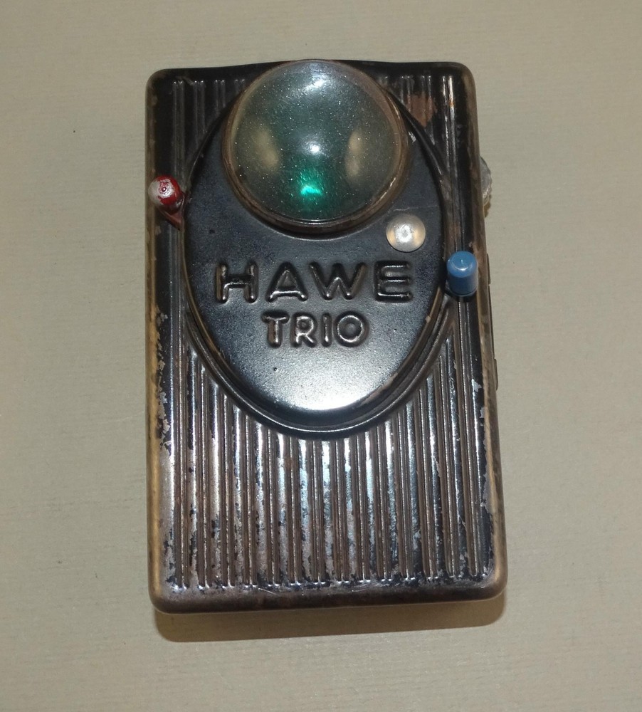 WW2 Authentic Germany HAWE Trio Flashlight Torch