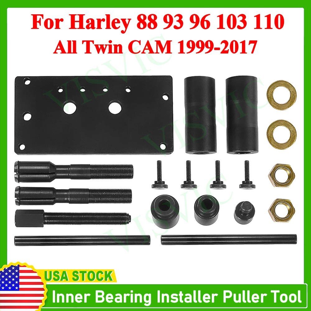 Inner Cam Bearing Installer and Puller Tools Compatible For Harley